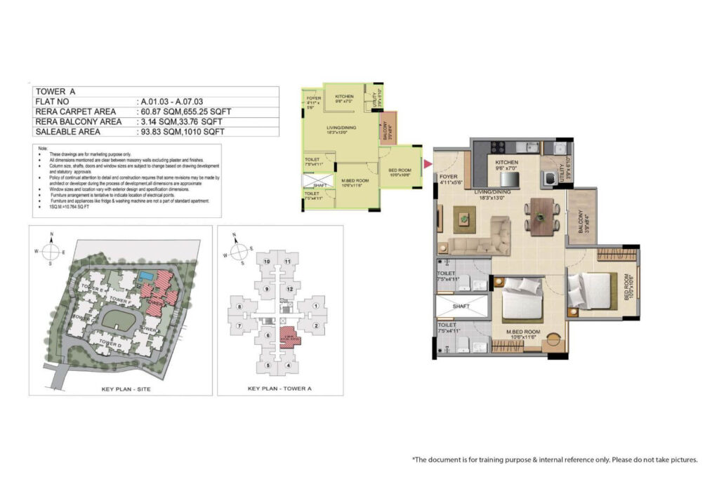 Shriram Sapphire Floor Plan2