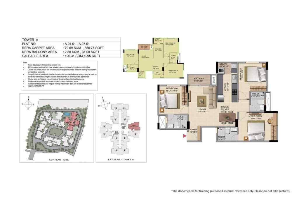 Shriram Sapphire Floor Plan3