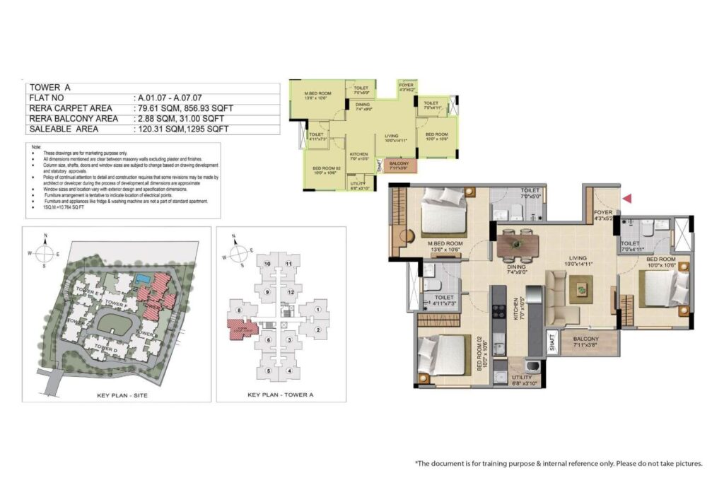 Shriram Sapphire Floor Plan4