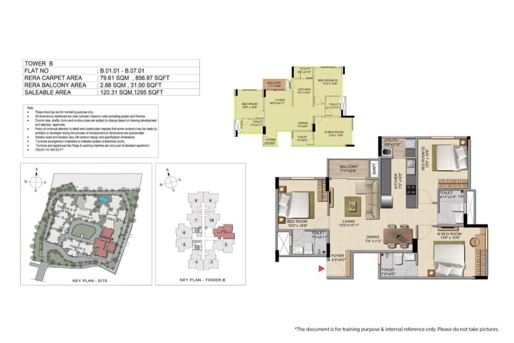 Shriram Sapphire Floor Plan7