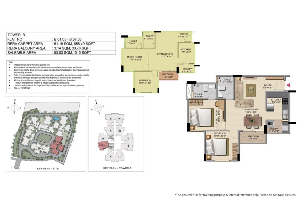 Shriram Sapphire Floor Plan8